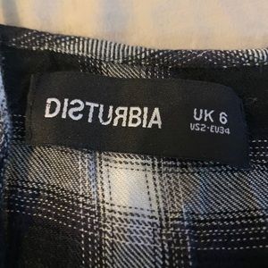 Disturbia Plaid Jumpsuit